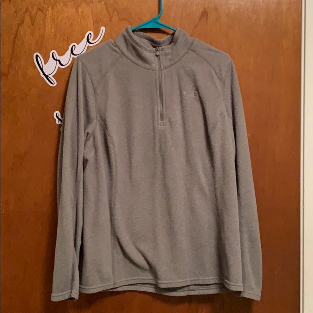 Long sleeve zip-up pullover